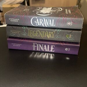 Caraval paperback book set
